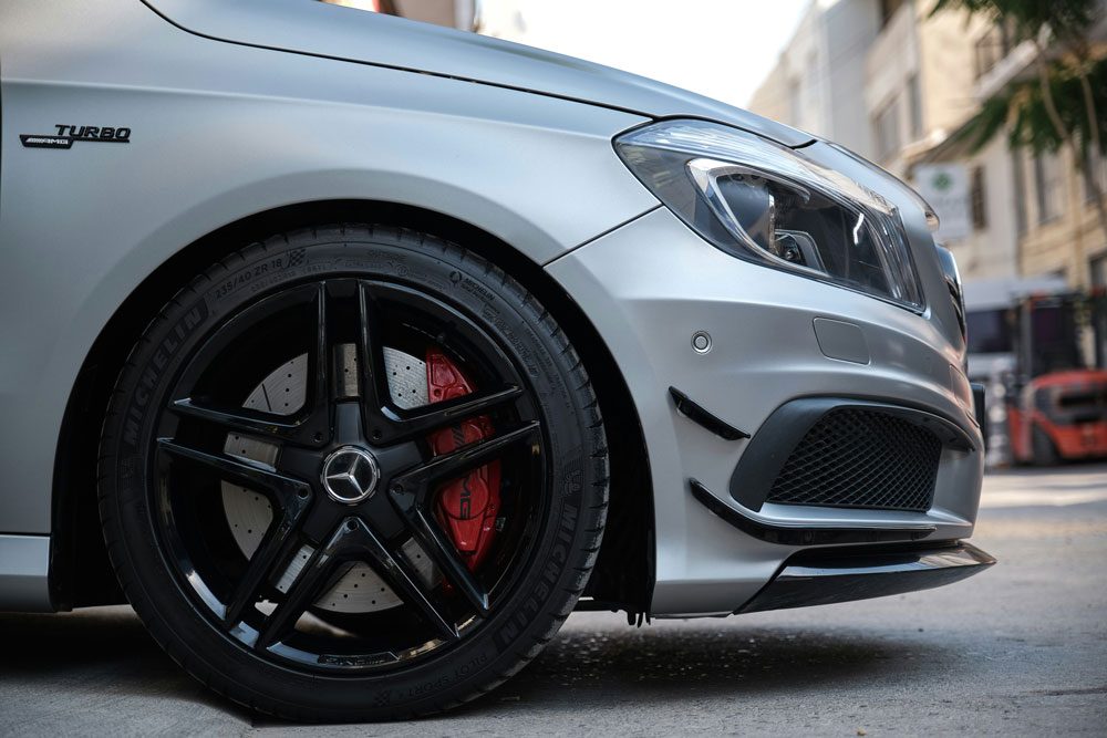 Automotive Vinyl Wrapping car